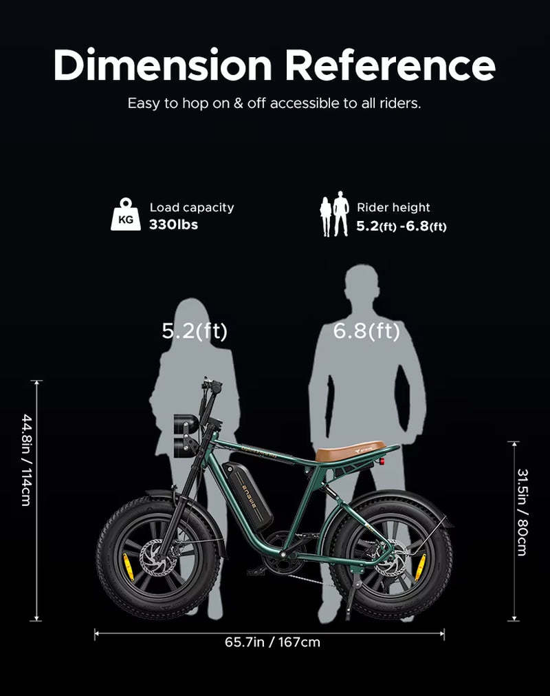 ENGWE M20 Electric Mountain Bicycle 48V13Ah 250W Fat Tires Moped Style Ebike EU US Warehouse Droppshipping Electric Bike